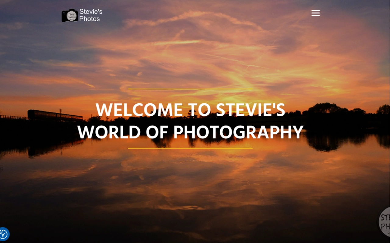 Stevie's Photos - a website built by SME Web Designs, Derby